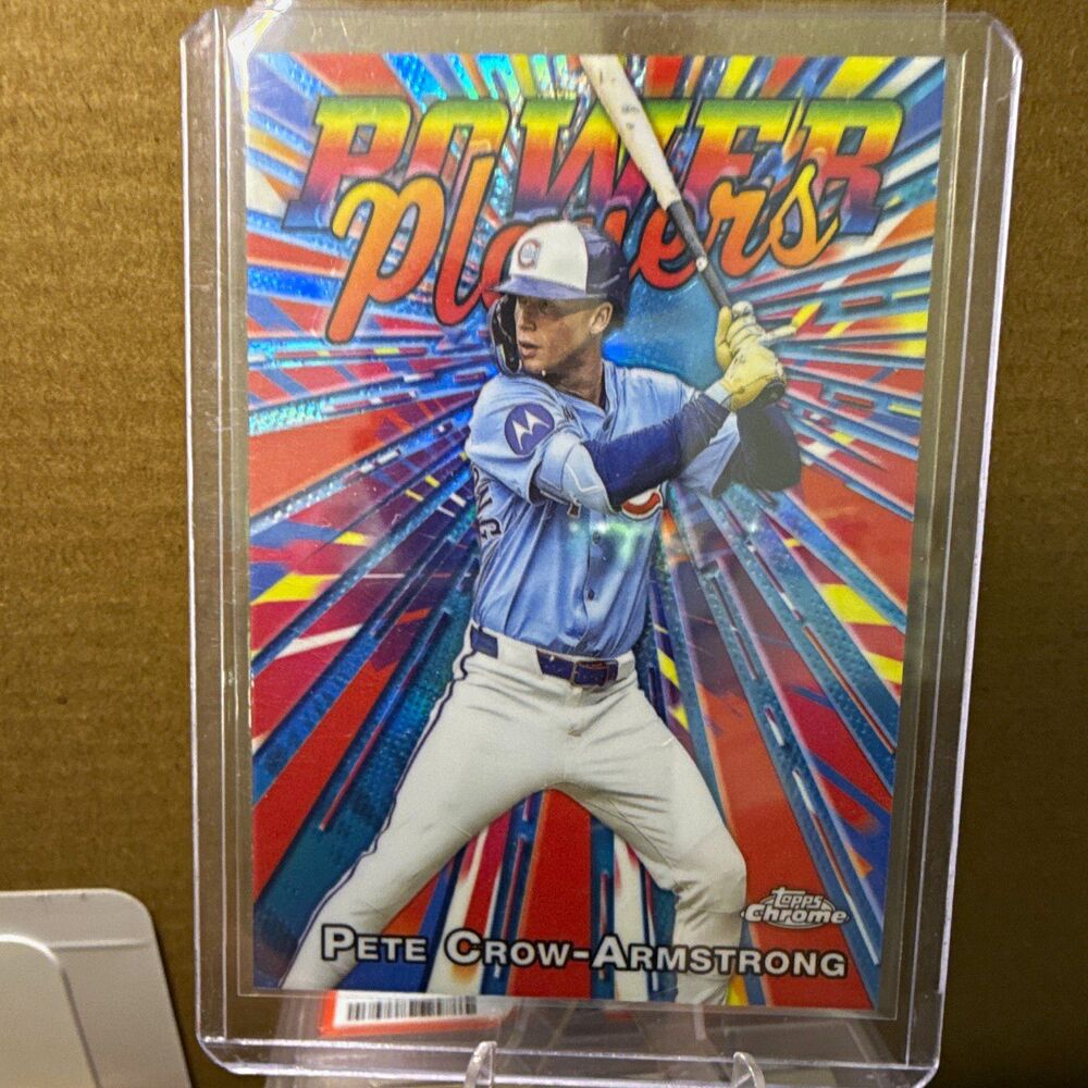 Topps 2025 Chrome Update Power Players Pete Crow-Armstrong Cubs #PP-44